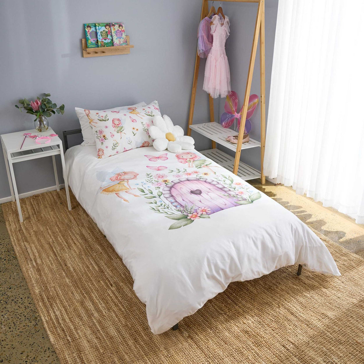 Customer review and rating for enchanted fairies bamboo bedding set