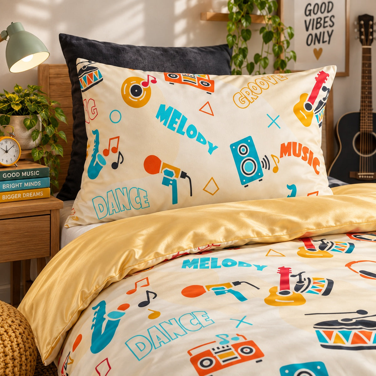 Music Lover Bamboo Pillowcase