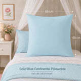 Caribbean Blue Kids’ Continental Pillowcase