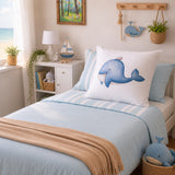 Bruno the Whale – Kids Continental Pillowcase