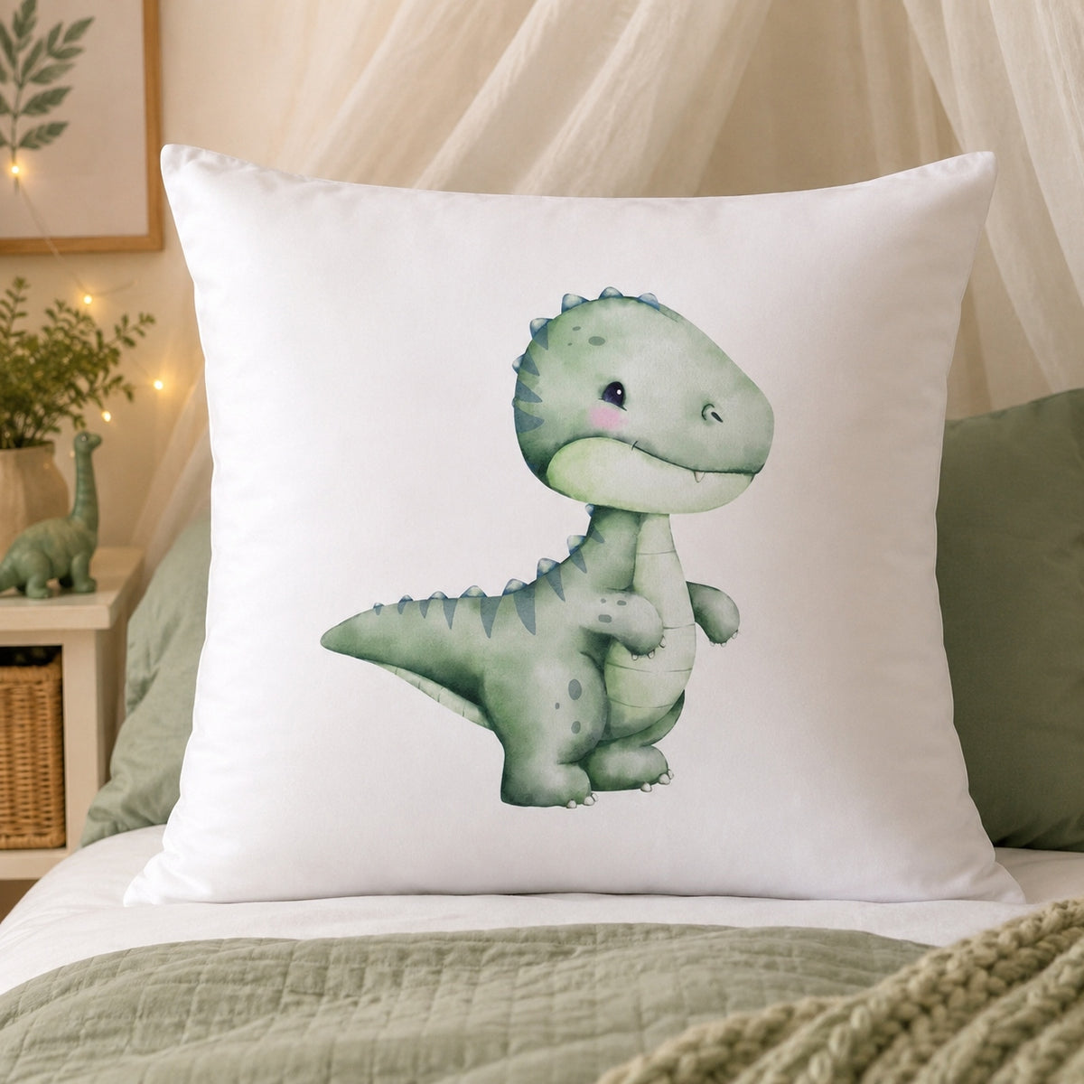 Bumble the Baby T-Rex Kids’ Continental Pillowcase