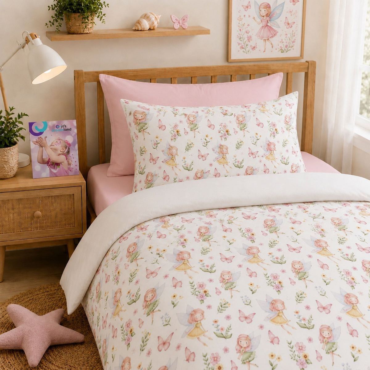 Enchanted Fairies Bamboo Kids Bedding Bundle
