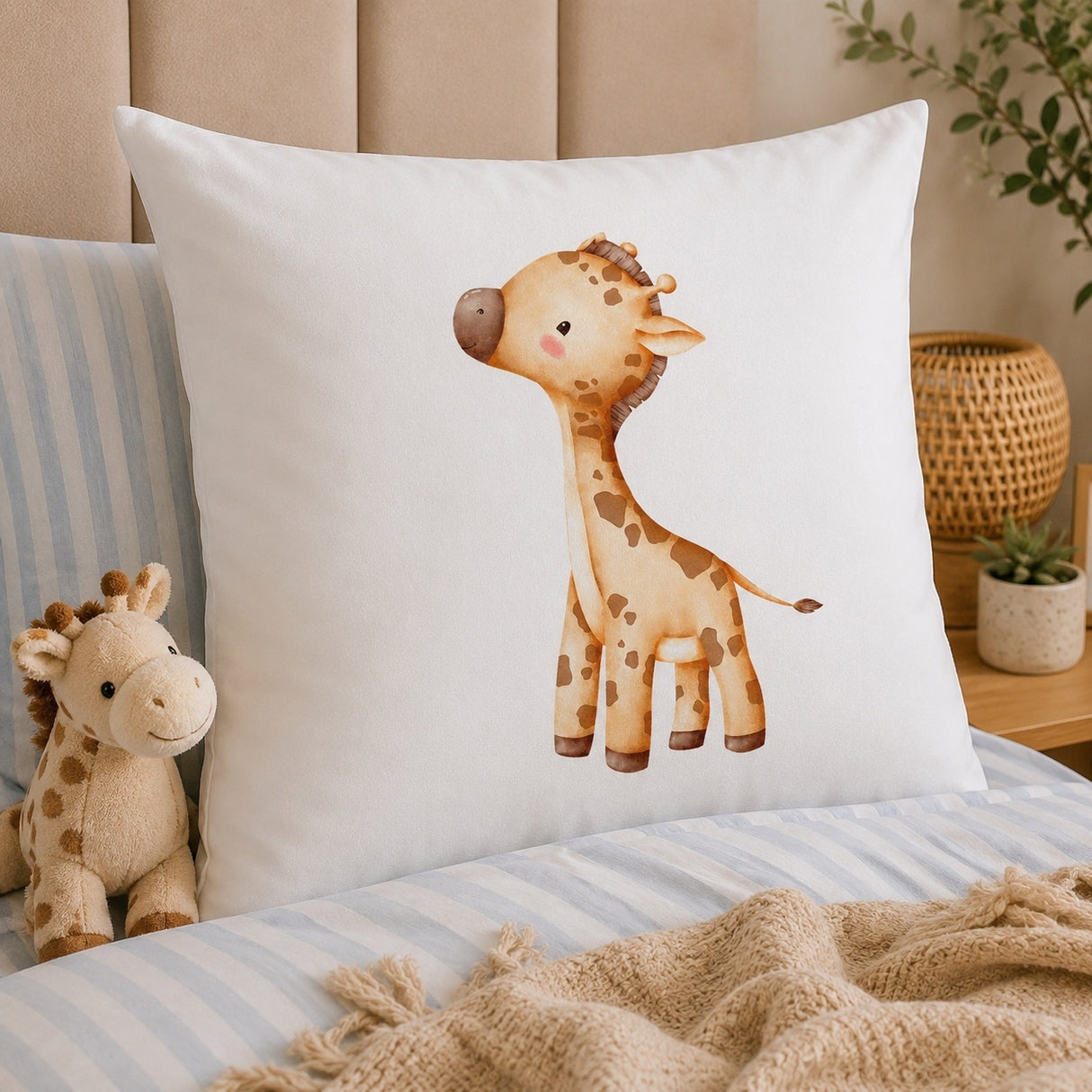 Tallu the Giraffe Kids’ Continental Pillowcase
