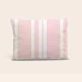 Customer review and rating for rose quartz pink and white striped fitted sheet set