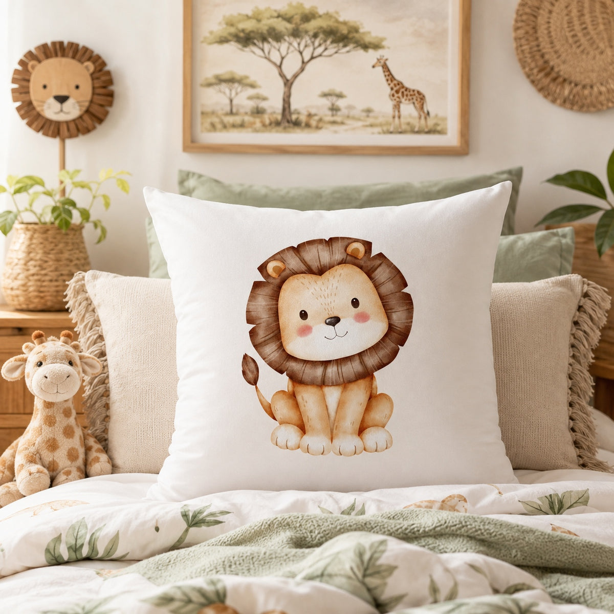 Zazu the Lion Kids’ Continental Pillowcase