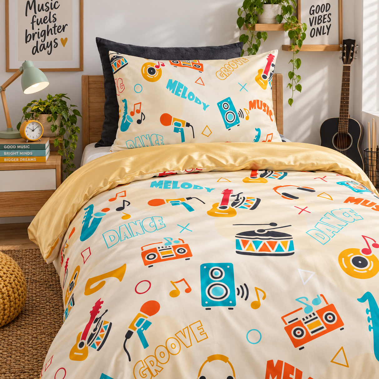 Music Lover Bamboo Pillowcase