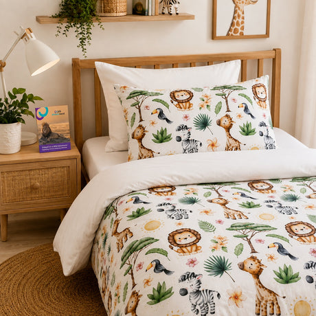 South African Animals Bamboo Pillowcase