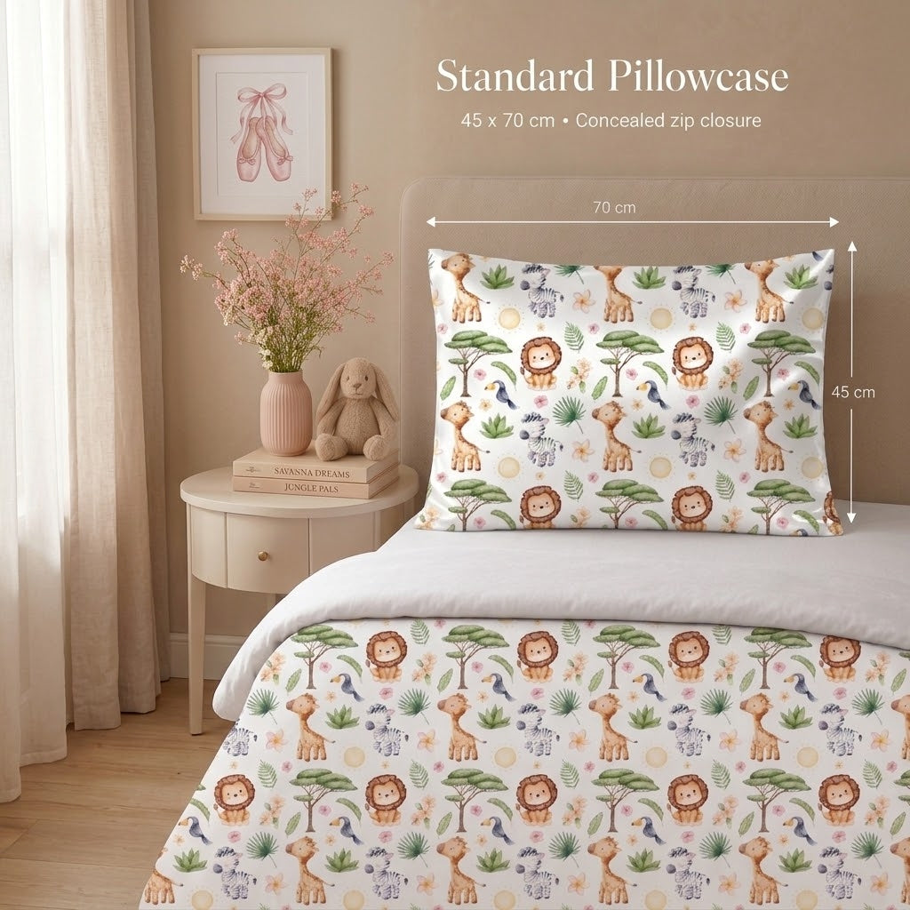 South African Animals Bamboo Pillowcase