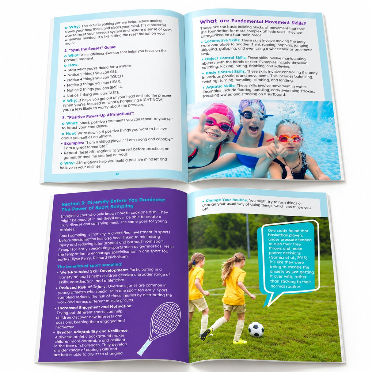 Sports Motivation Snuggle & Learn Booklet