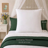 Classic White Kids’ Continental Pillowcase